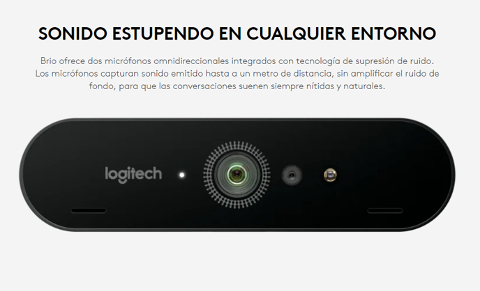 Cámara BRIO Cámara Ultra HD PRO BRIO